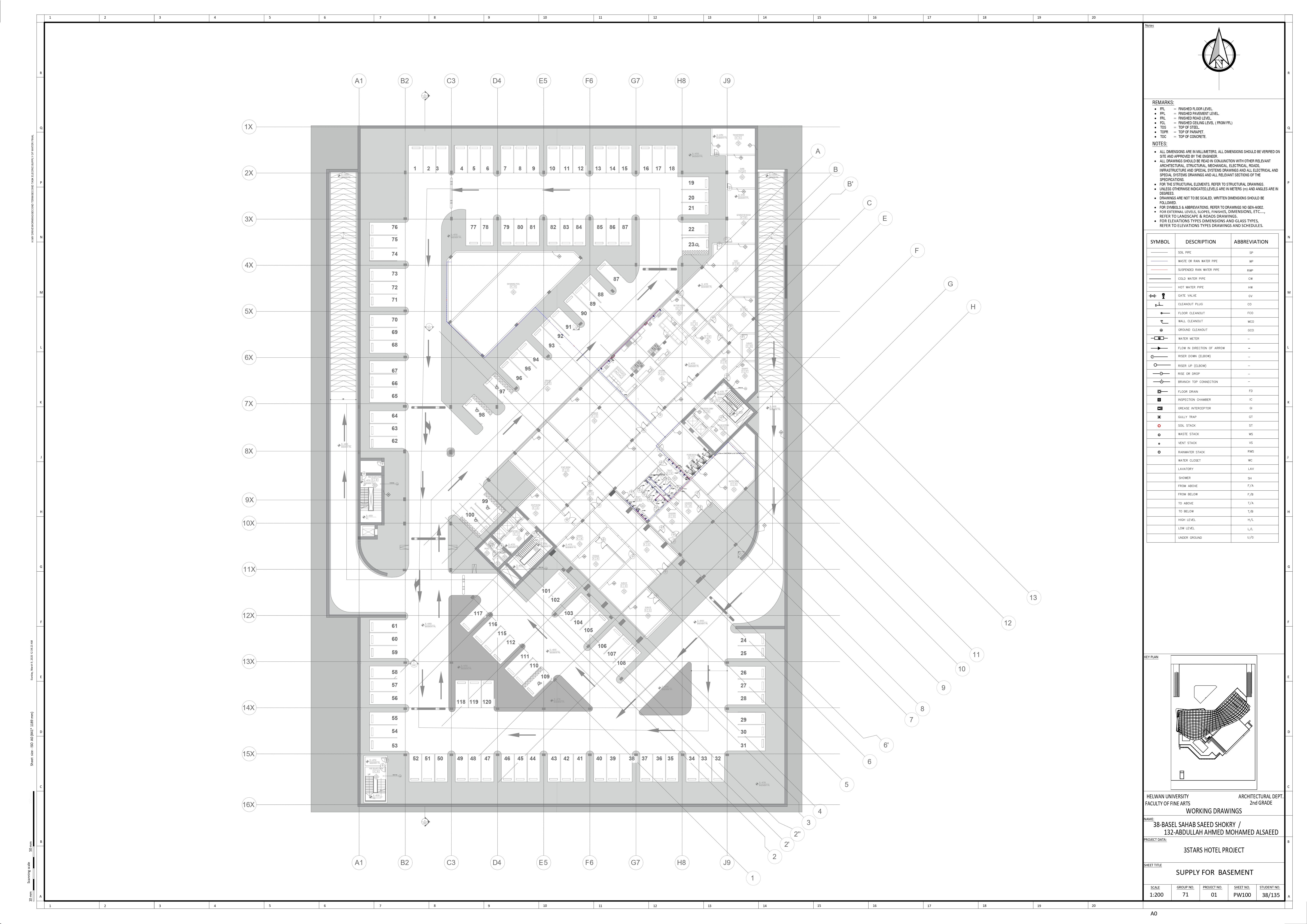 AquaVeil Hotel Working And Technical Insulation Drawing-32