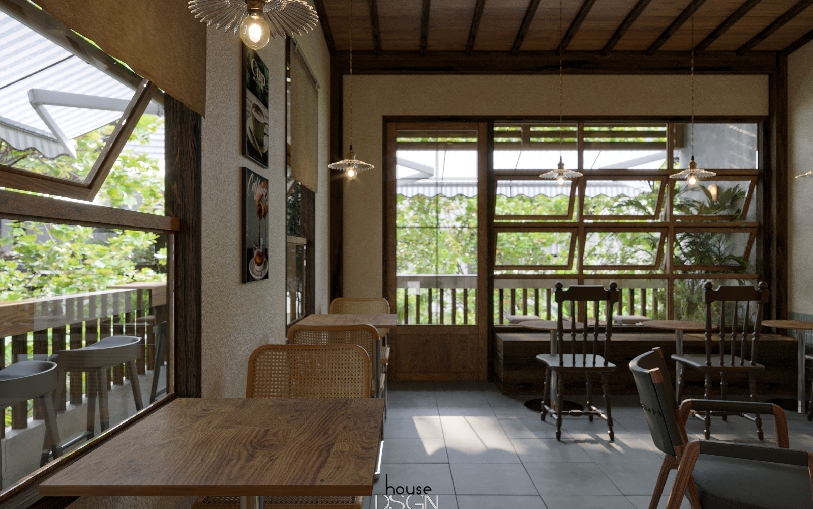 Gathering Coffee Shop 设计丨越南胡志明市丨Mi Nguyen x Housedeignvn-21