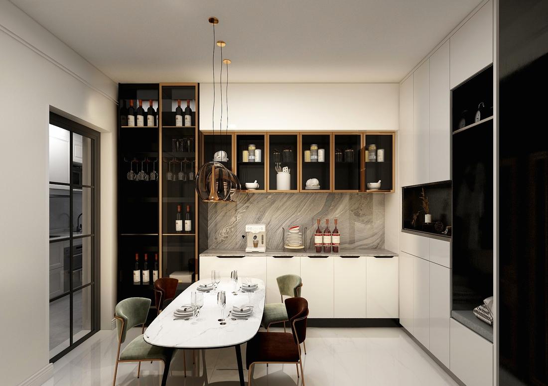 57 平米现代简约风格家居设计-0