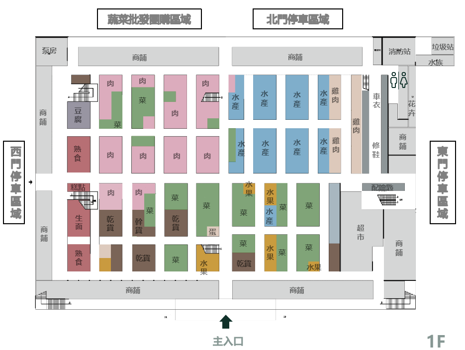 深圳松岗翡翠市场改造 | 创新“菜市场”空间体验-66