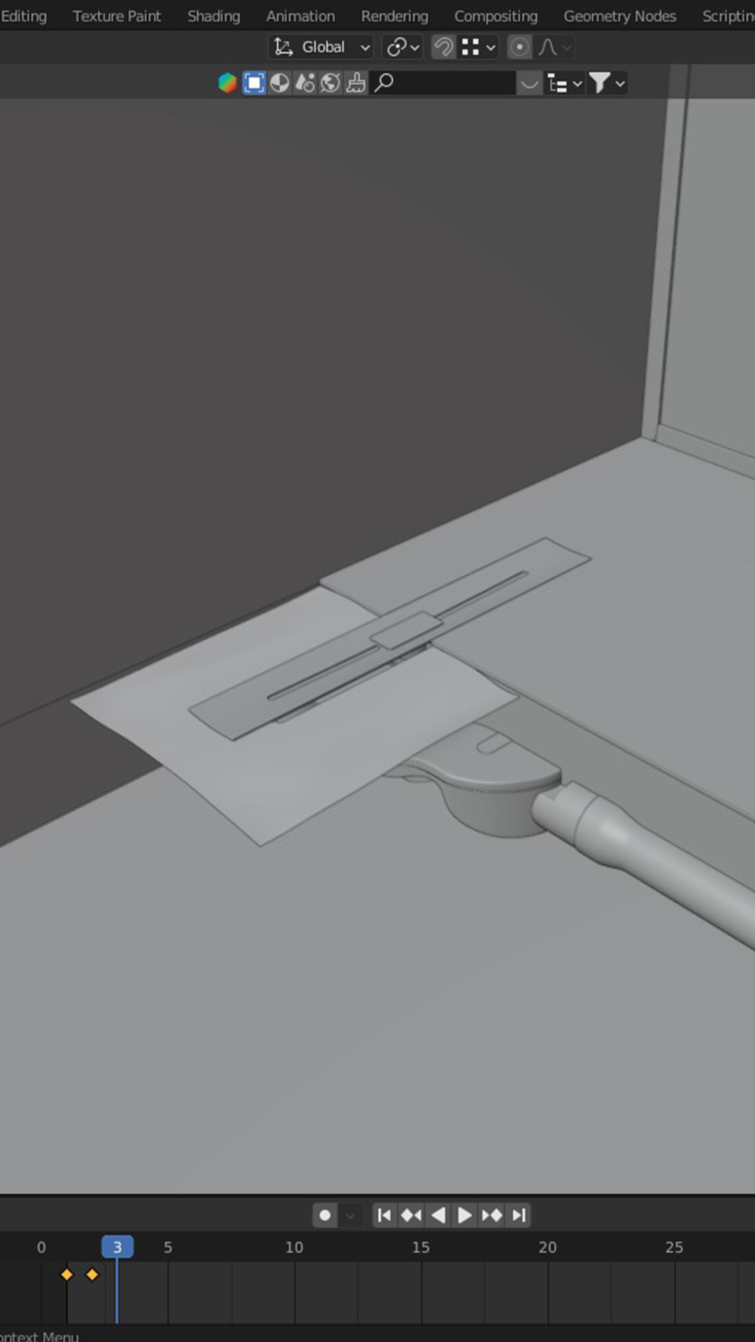 Shower Drain 3D Visualization-7