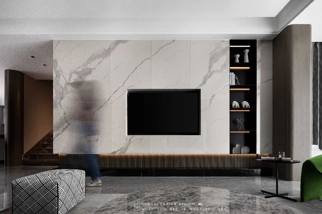 《栖》 现代极简艺术住宅设计丨东子设计事务所-14