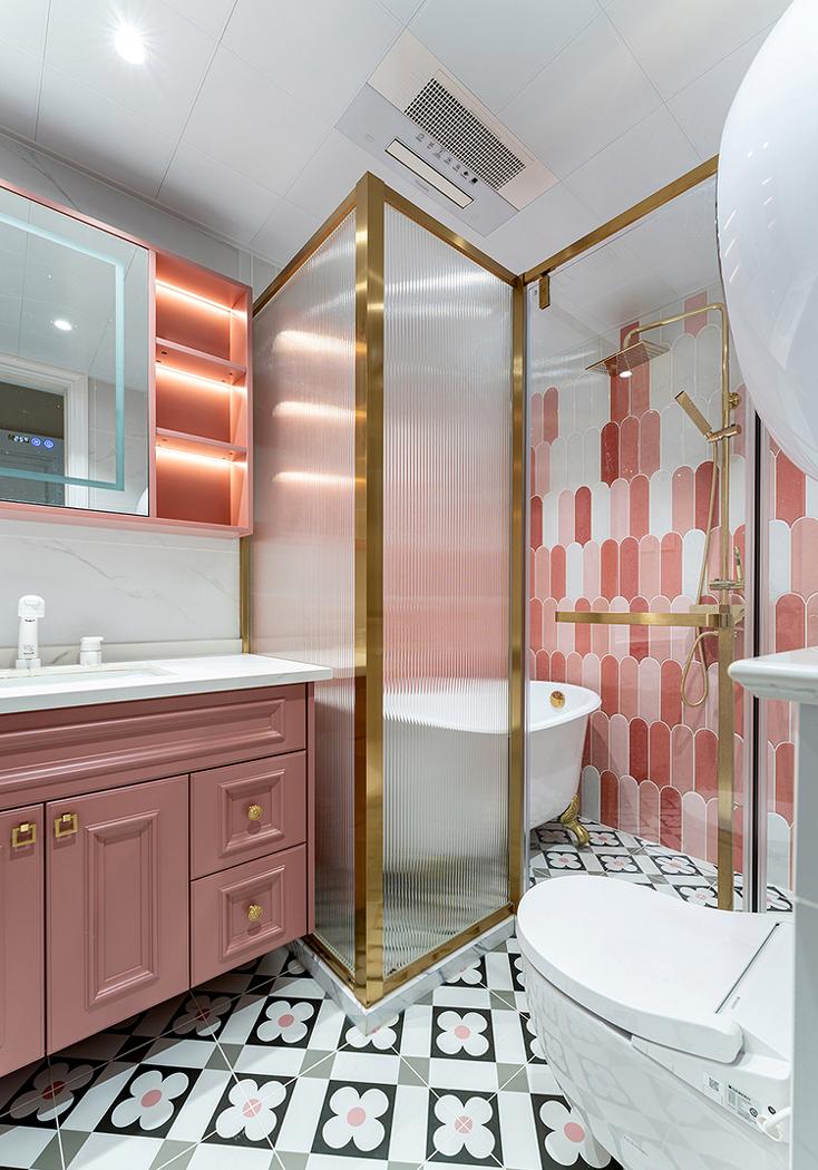 撞色搭配+全屋对称法则,复古与时尚全都要-49