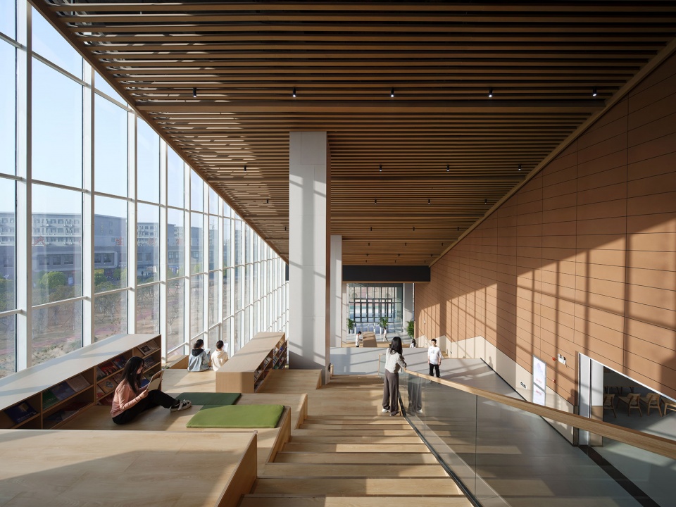 漯河食品职业学院图书信息综合楼消化知识的容器丨中国漯河丨华南理工大学建筑设计研究院有限公司-65