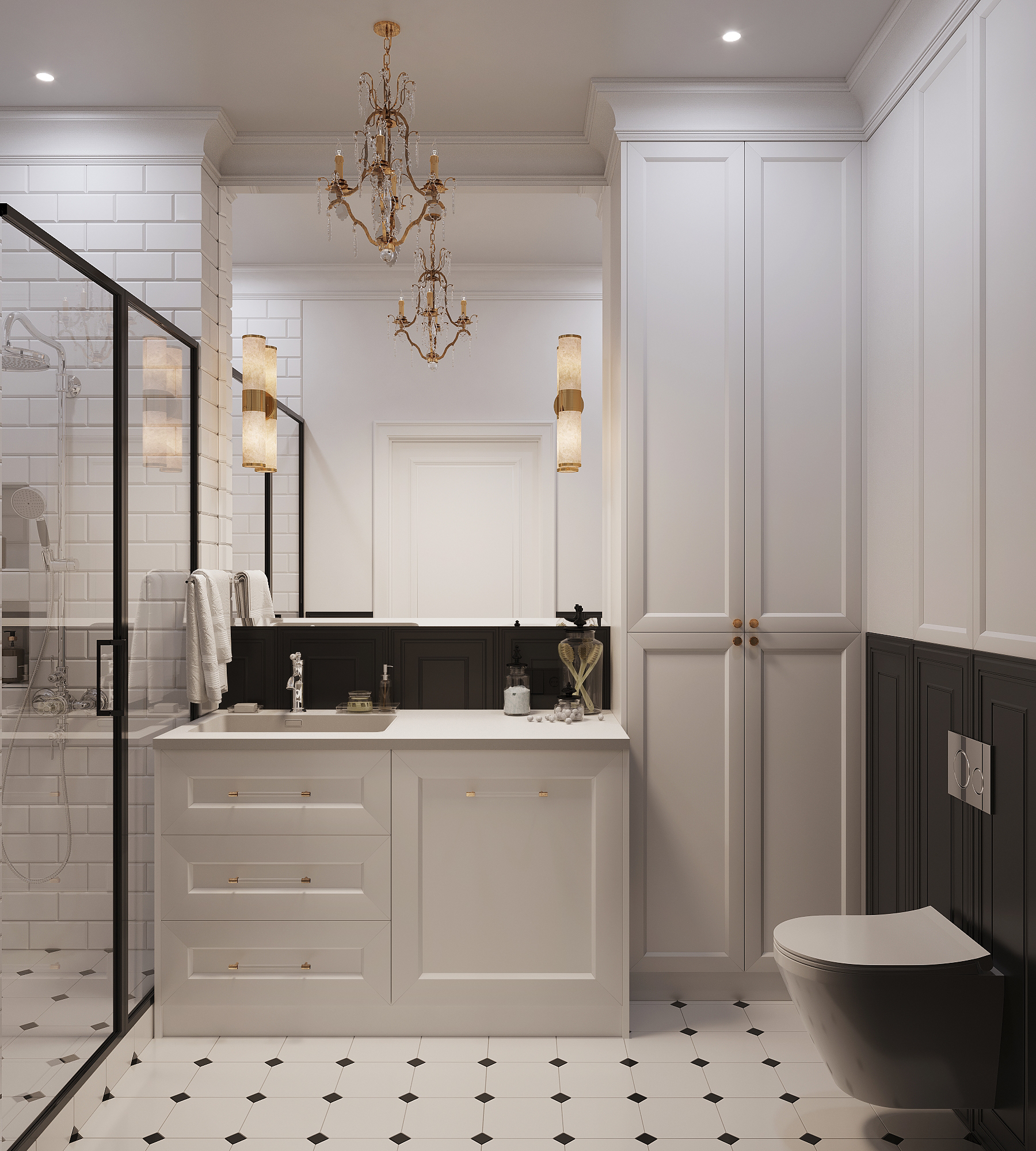 莫诺多姆线公寓丨俄罗斯圣彼得堡丨Yulia Zhuldybina-17