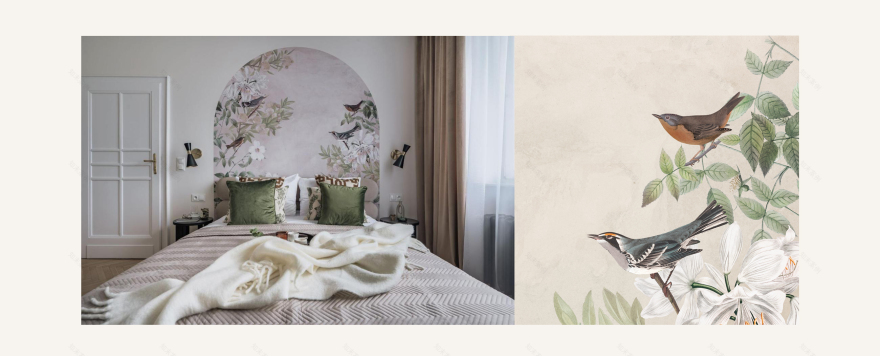 拱形壁纸设计项目-2