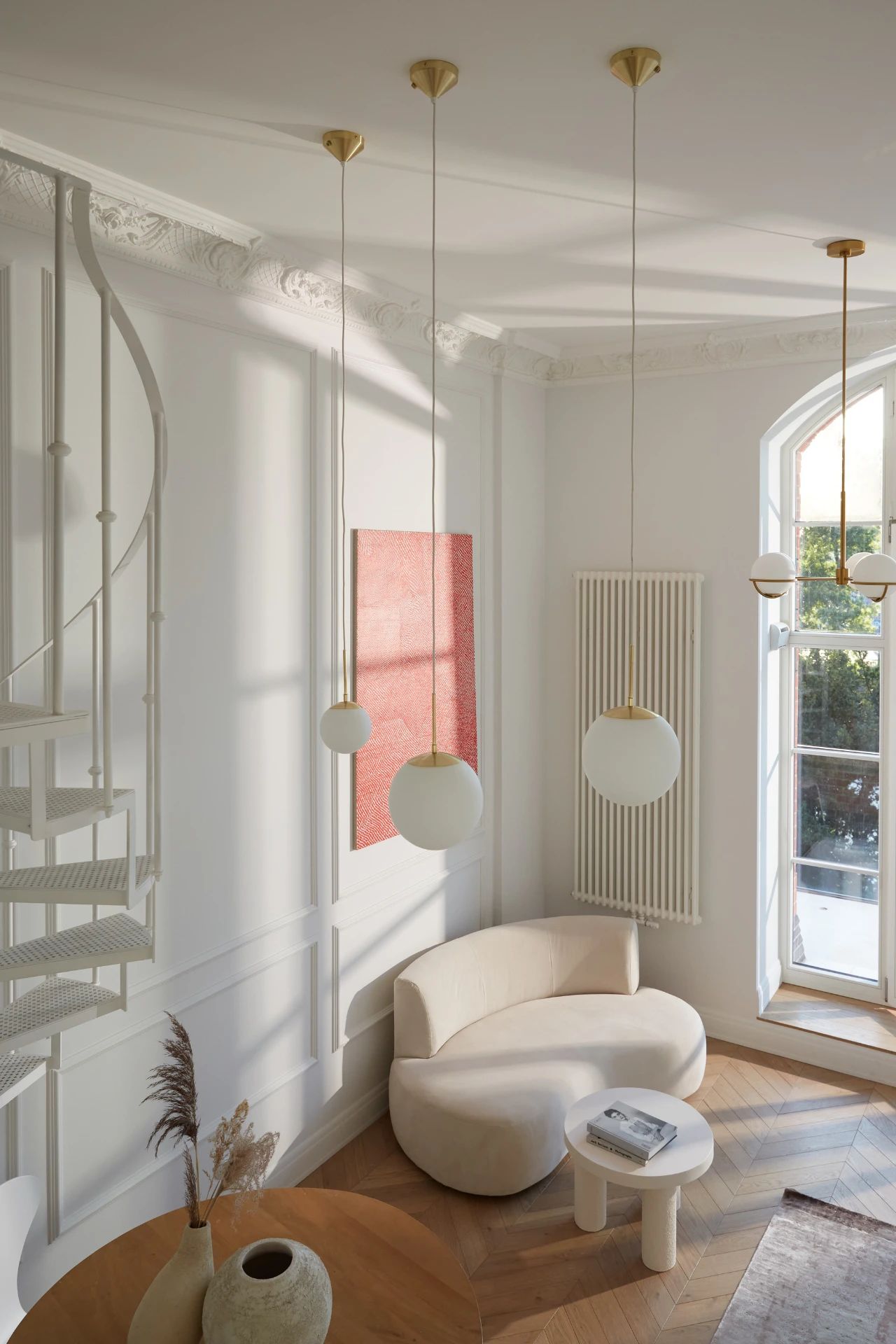 新作 Loft Factory Studio，母女俩的70㎡绝美小窝，高级感爆棚！-11