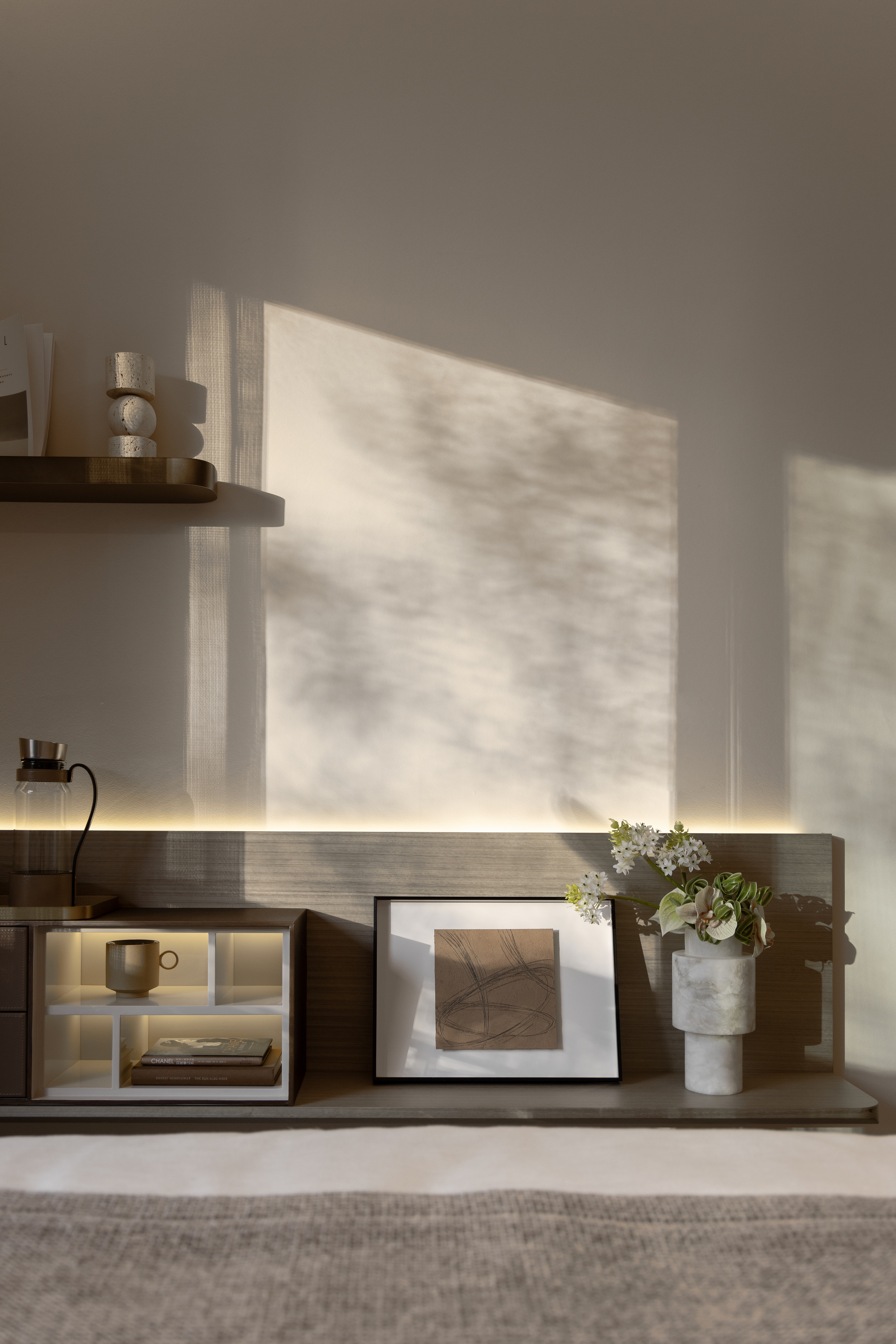 厦门湖畔润璟样板房丨中国厦门丨零次方空间陈设设计（室内）,众睦设计（软装）-35