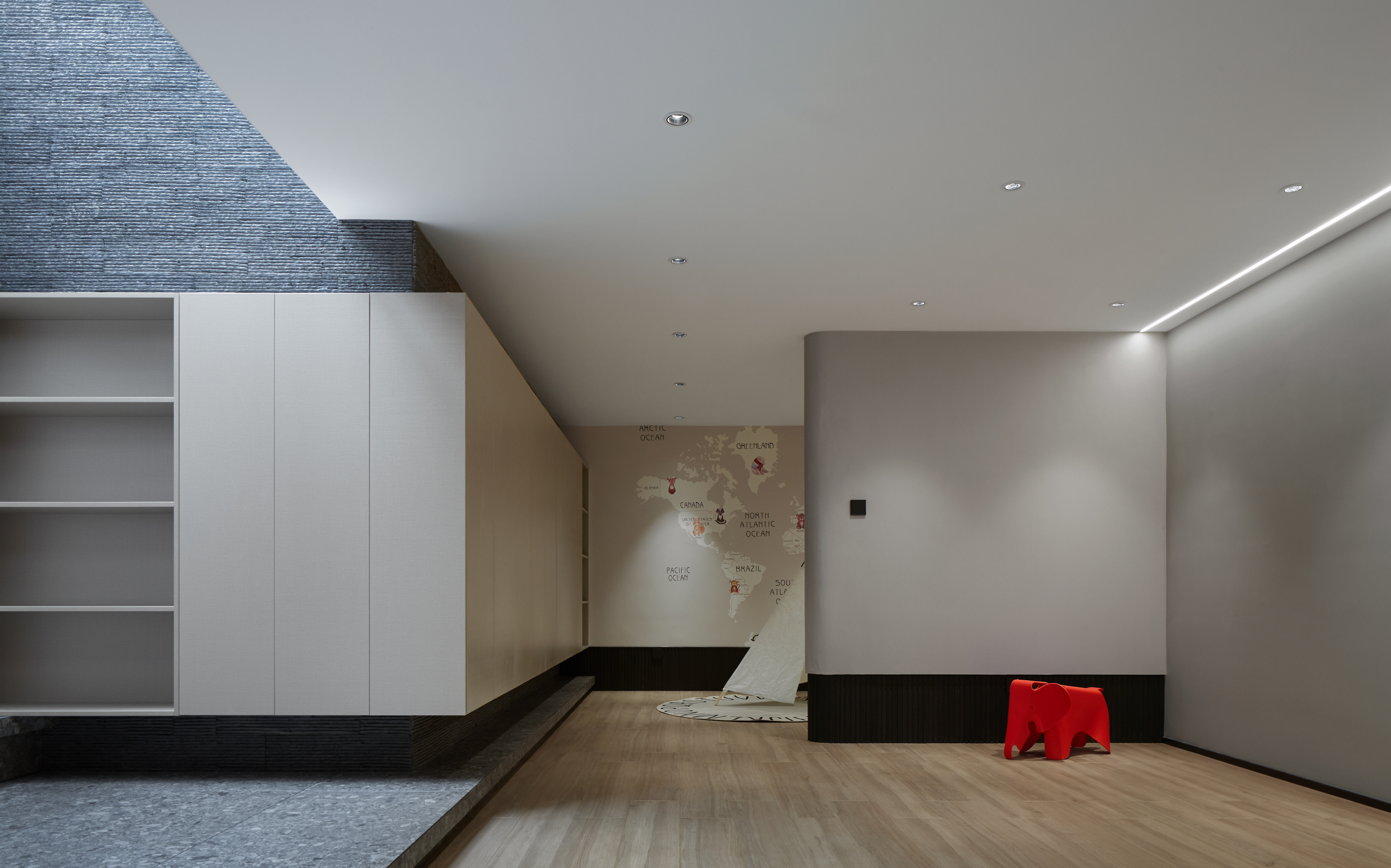 一半：向左童趣，向右型格 | 东荷逸品空间设计-23