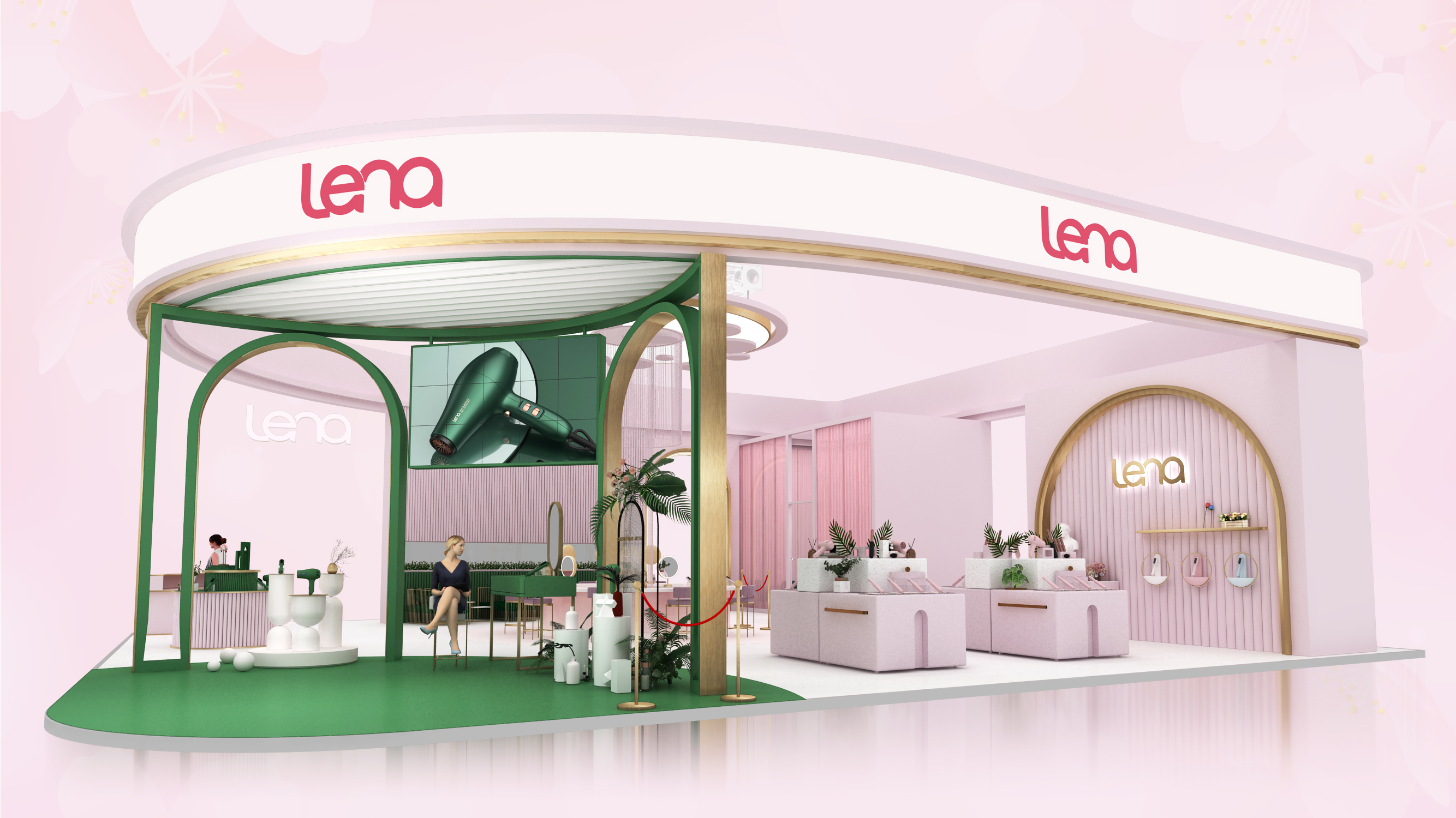 LENA 展位设计丨中国上海丨LEO-3