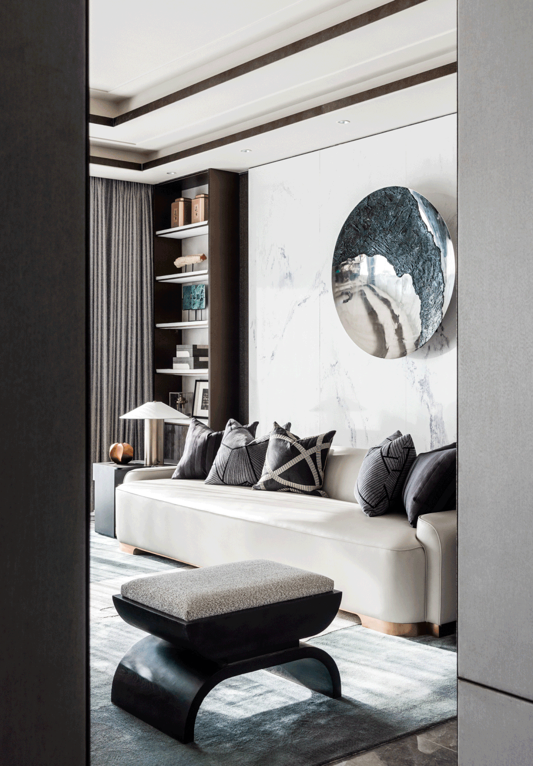 济南新城·玺樾叠拼样板间丨中国德州丨上海飞视设计,邸设空间设计（上海）有限公司,新时光照明设计-11