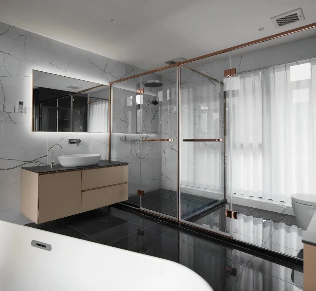 上海御沁园现代法式别墅丨中国上海丨尚层别墅装饰-48