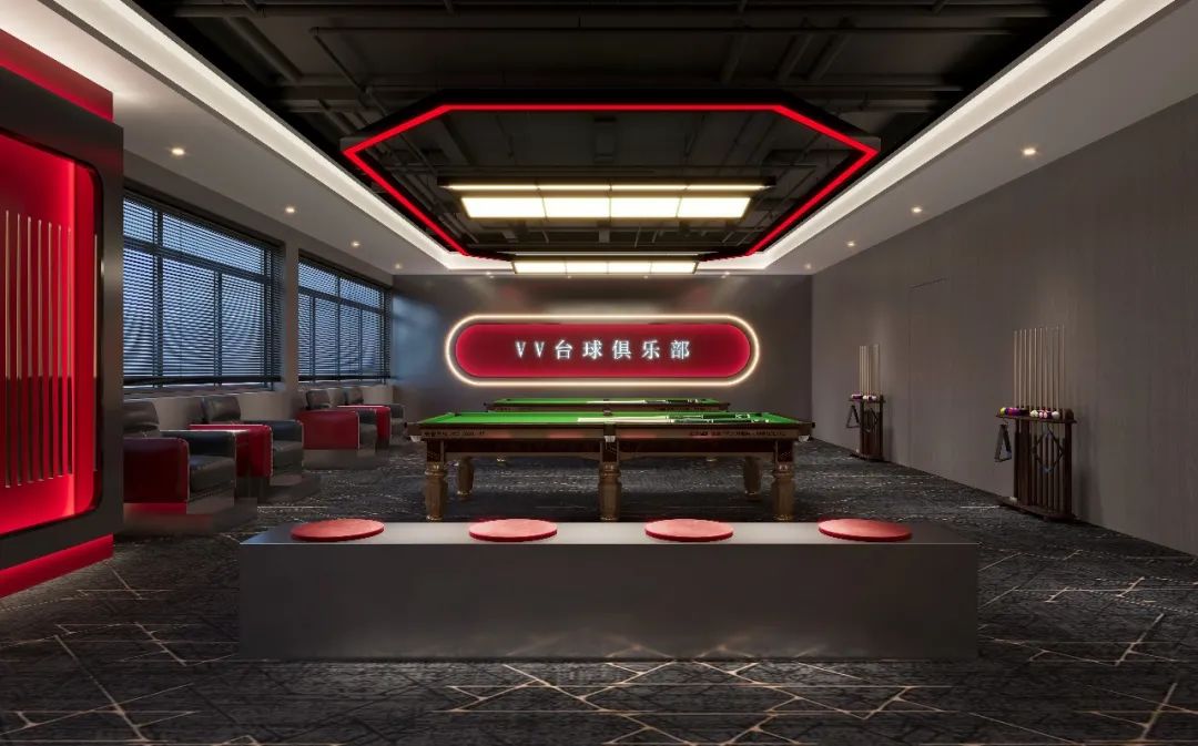 VV台球俱乐部丨中国六安丨安徽印空间设计事务所-20