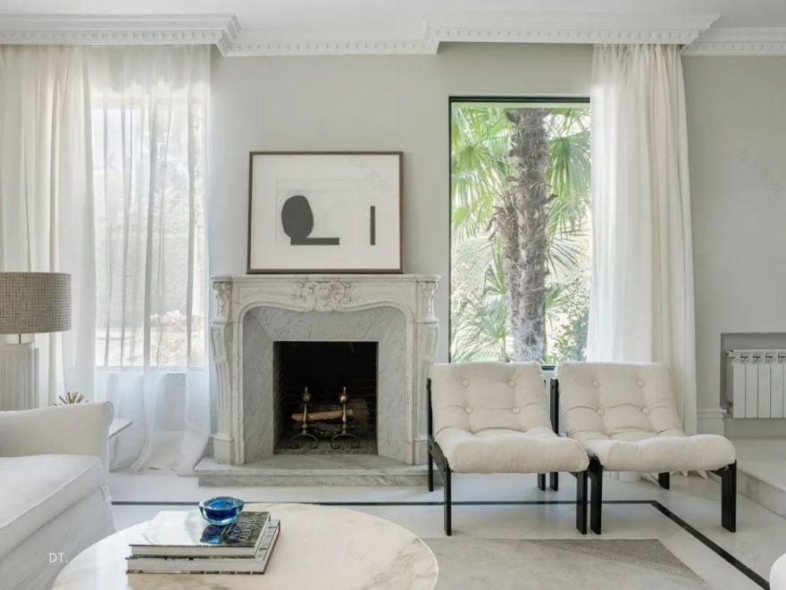 马德里现代住宅 | 黑白永恒经典,东方山水意境-8