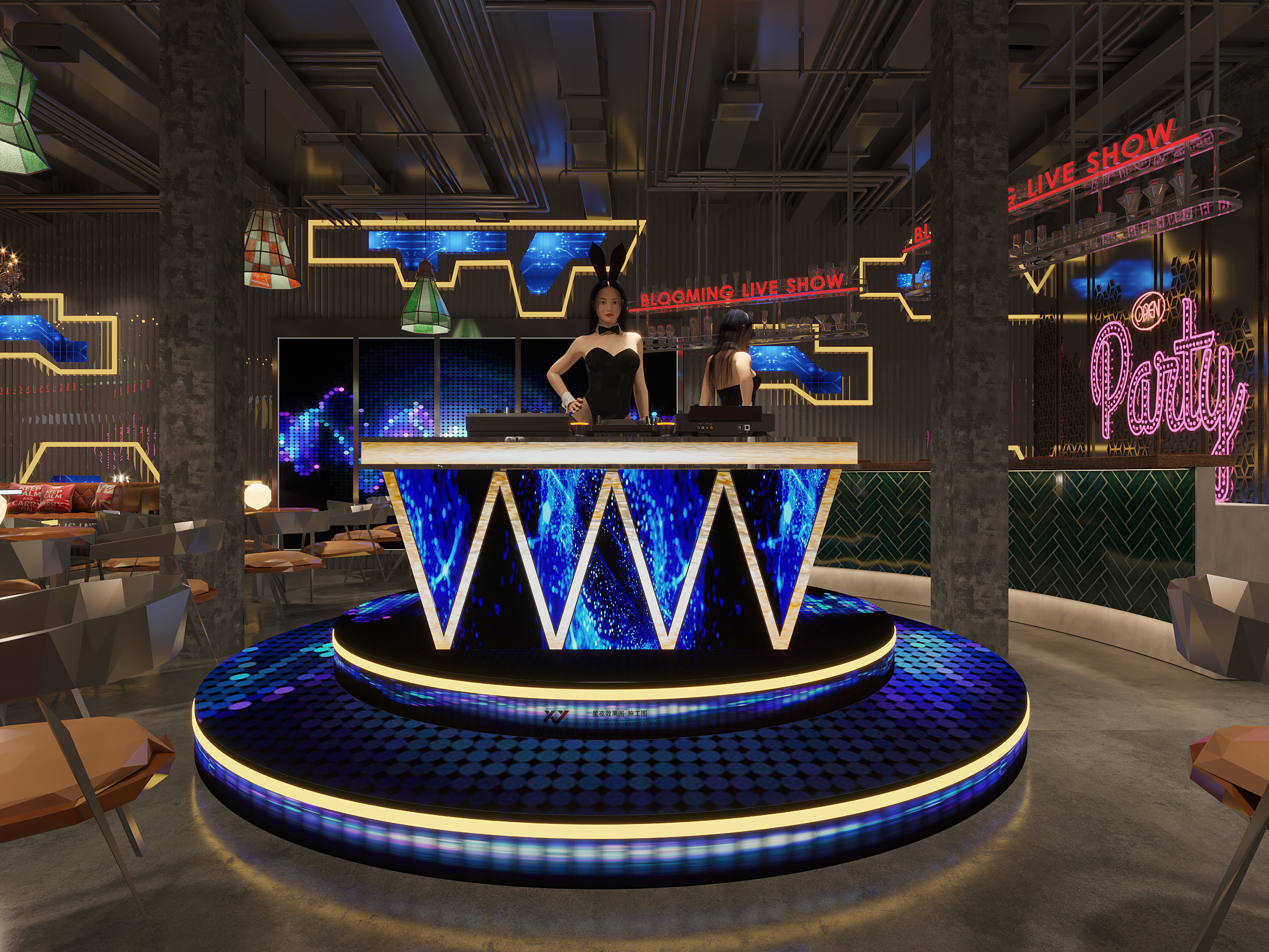 层次分明的美食空间设计-5