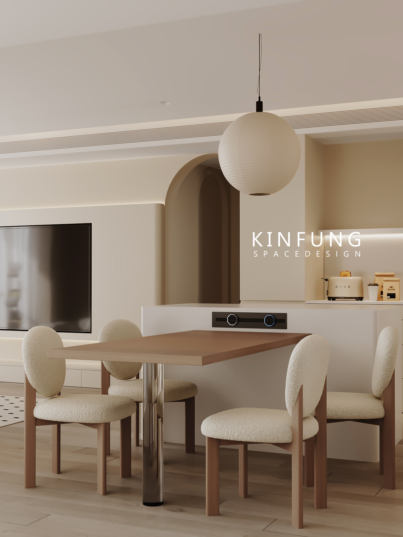  125㎡ | 大地色系奶油风-3