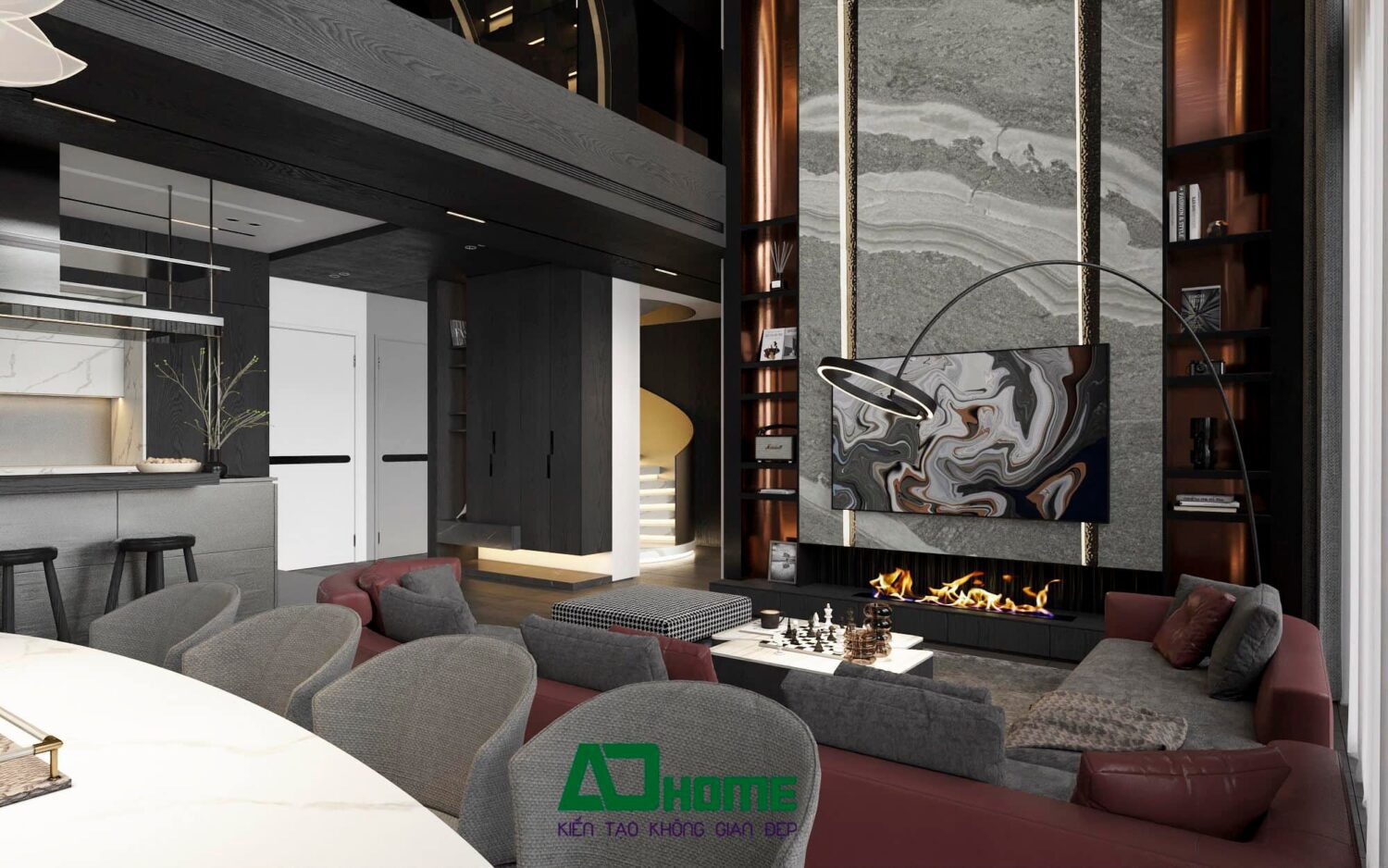 草图大师房屋室内模型丨Thien Thien-3