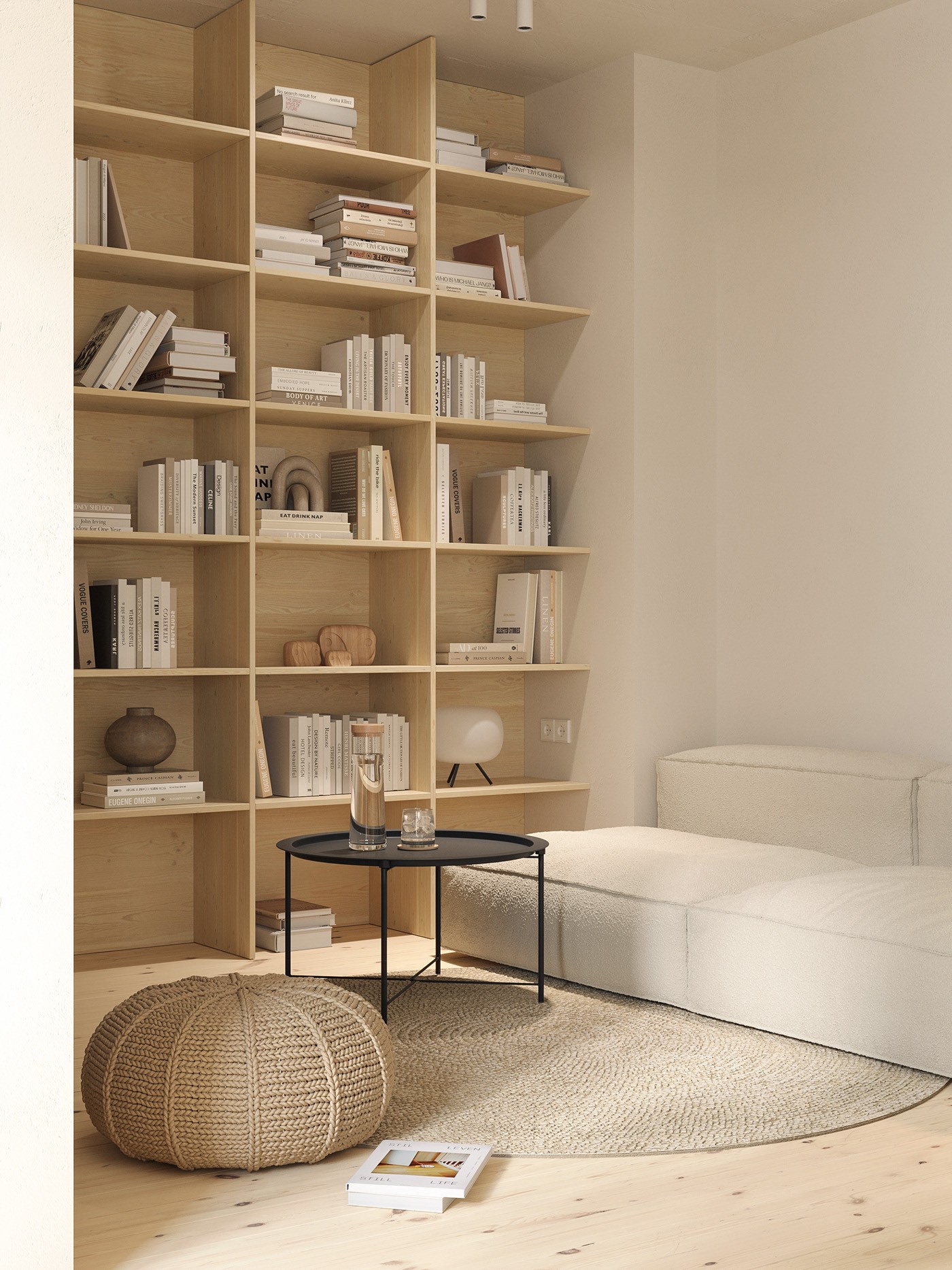 乌克兰极简风住宅设计 超有设计感！-7