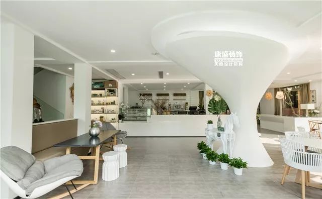 康盛装饰打造 600㎡自然森系空间-74