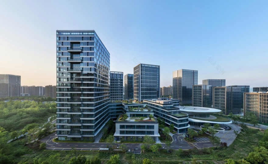 新浪智慧网谷产业园区丨中国杭州丨SEA东南设计-9