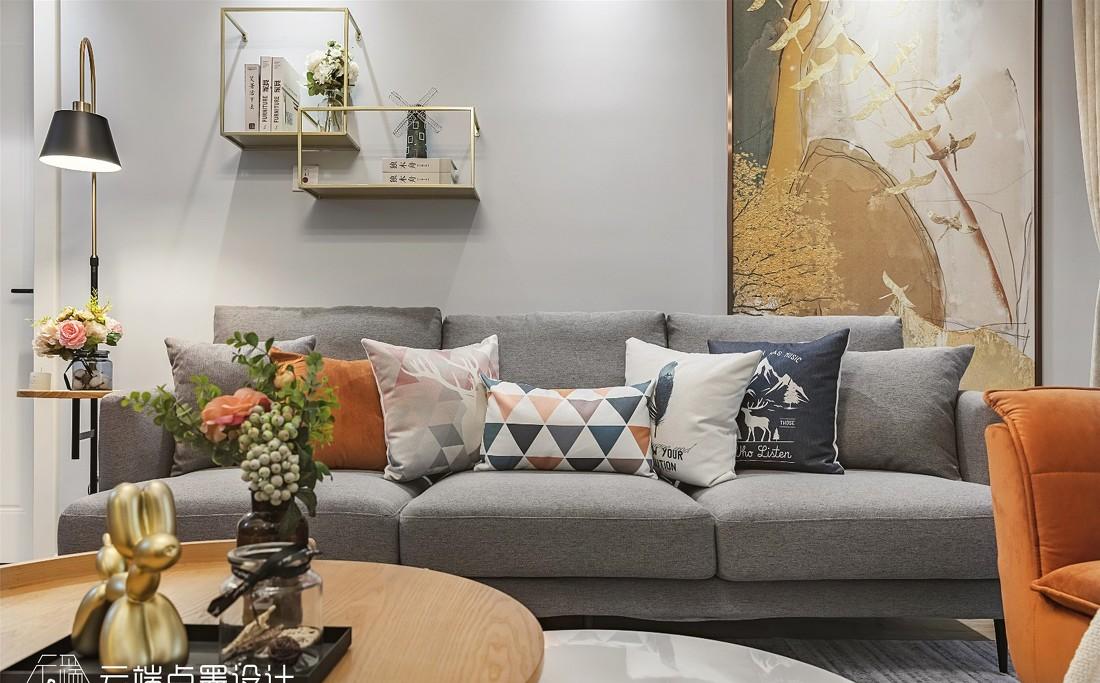 平层丨云端点墨设计 - 一米阳光（实景）-1