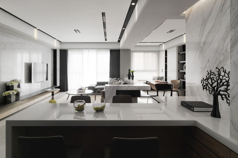 贵阳别墅装潢公司|现代风格艺术气息舒适享受-8