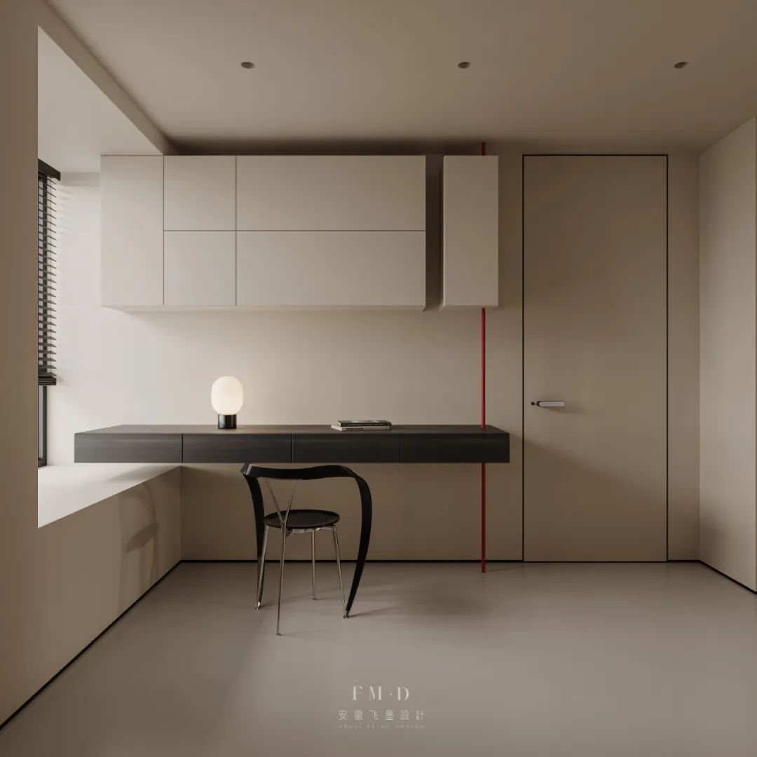 双人书房设计丨飞墨家-55