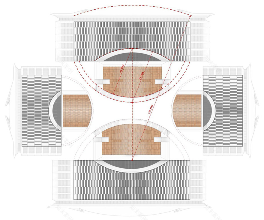河南信息科技学院图书馆丨中国鹤壁丨同济大学建筑设计研究院(集团)有限公司 四时方院-77