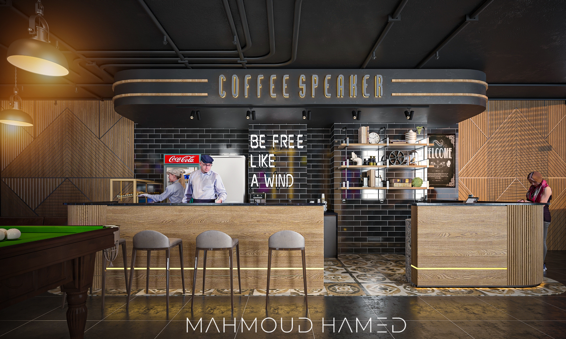 COFFEE SHOP & GAMING SPACE-9