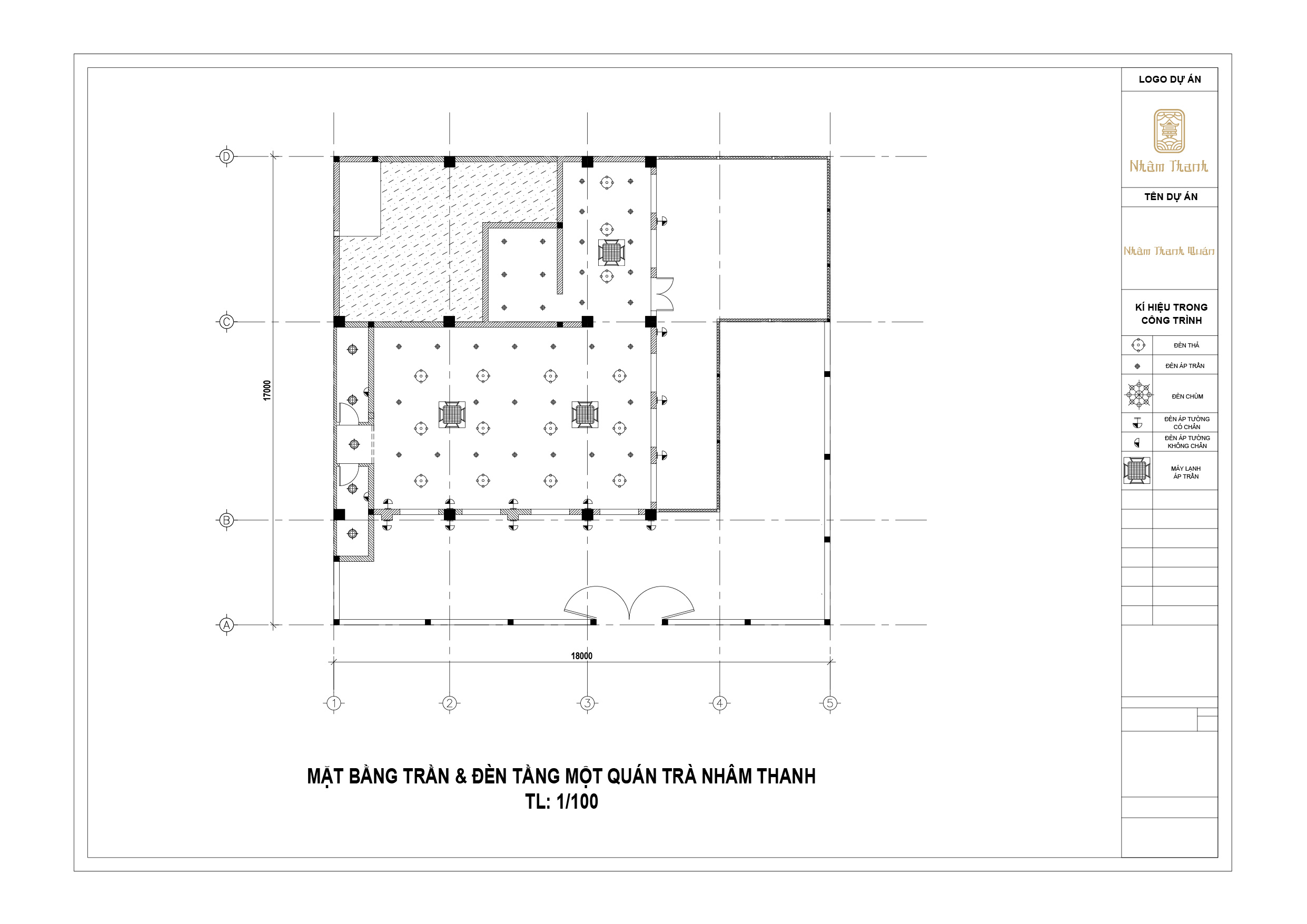 Technical floor plan tea shop Nhâm Thanh-5