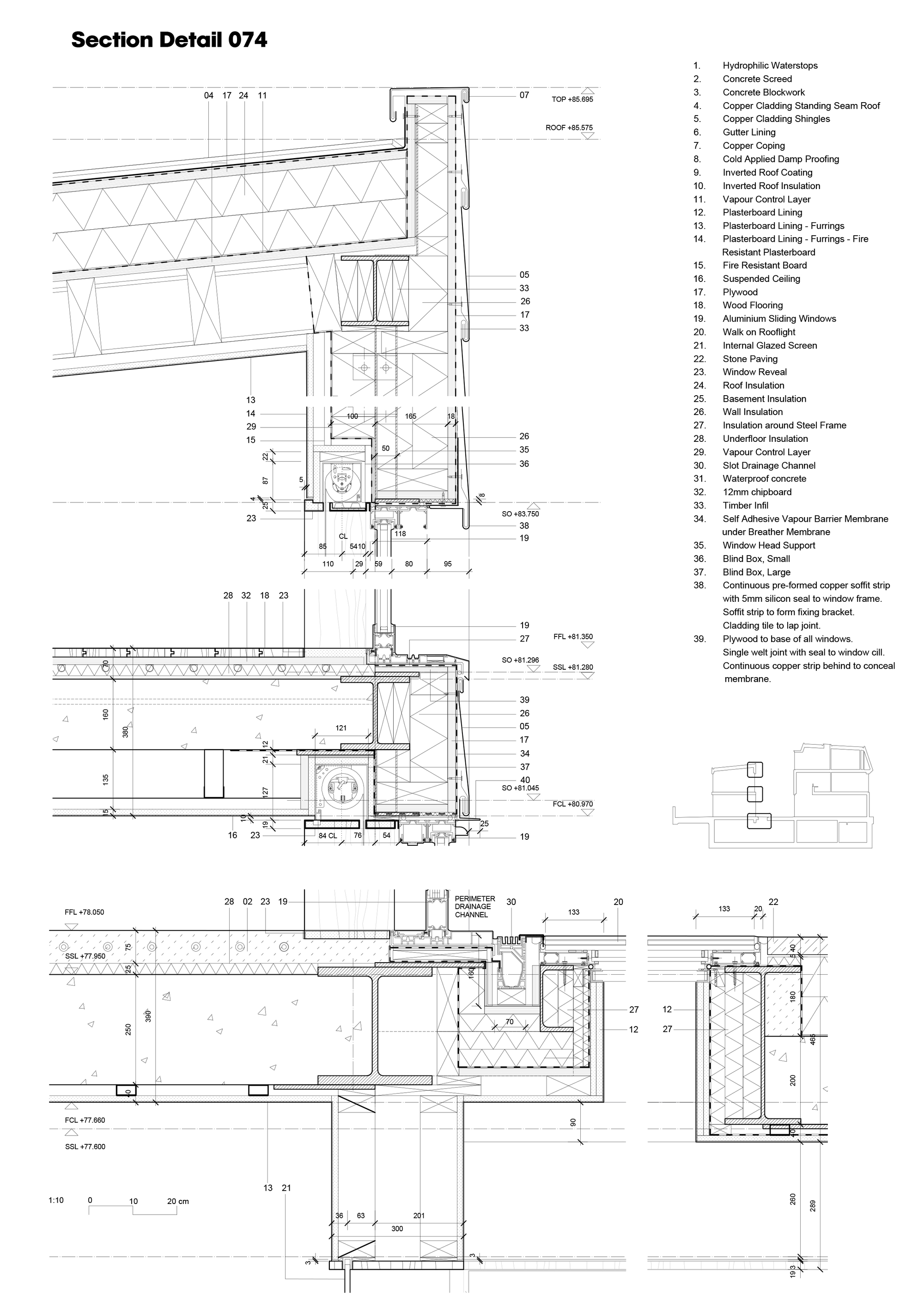 网格房屋丨英国伦敦丨Alison Brooks Architects-66