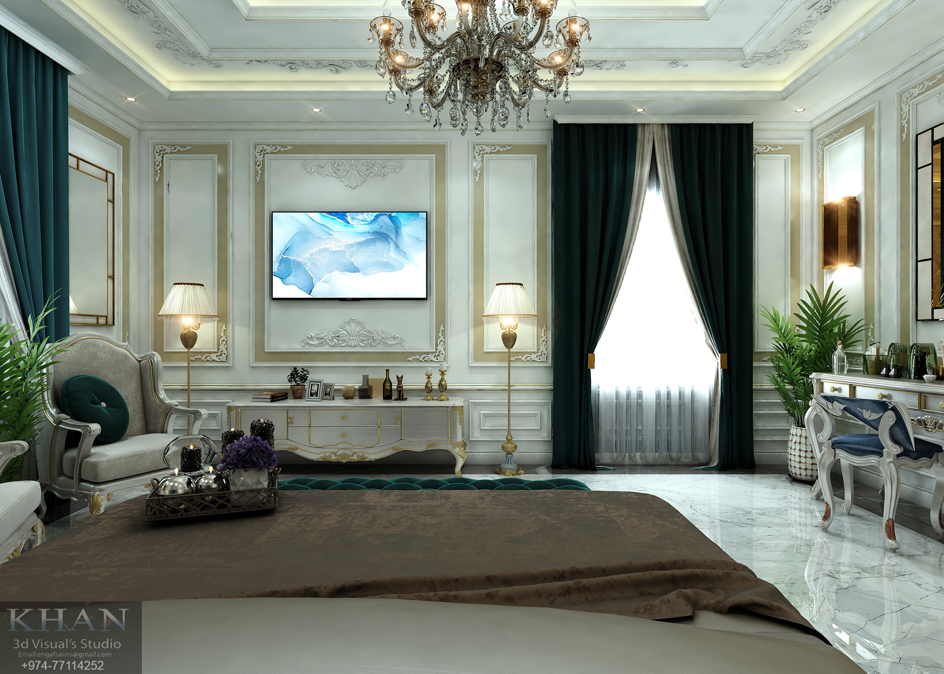 别墅内部丨卡塔尔多哈丨AFSAR KHAN-10