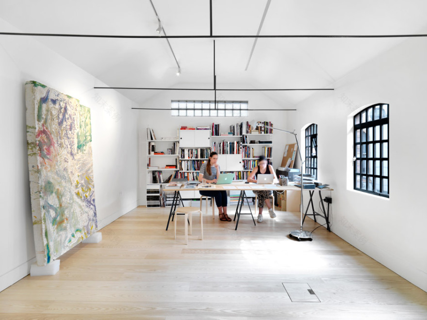 伦敦艺术策展人家居画廊一体化设计-21