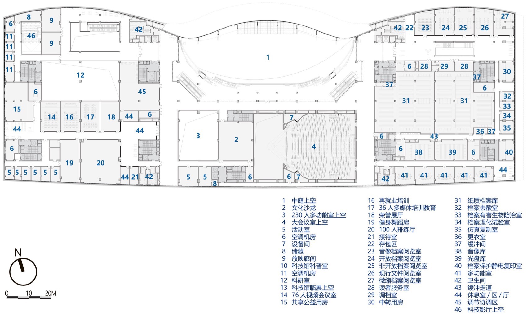 随州城市公共活动中心综合体丨中国随州丨中南建筑设计院股份有限公司-104