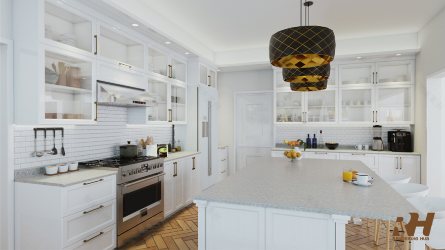 房屋内部效果图丨美国新泽西-5