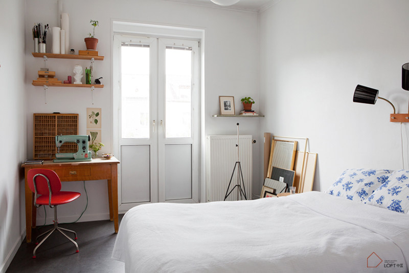 现代北欧简约风格样板间家装住宅空间案例-14