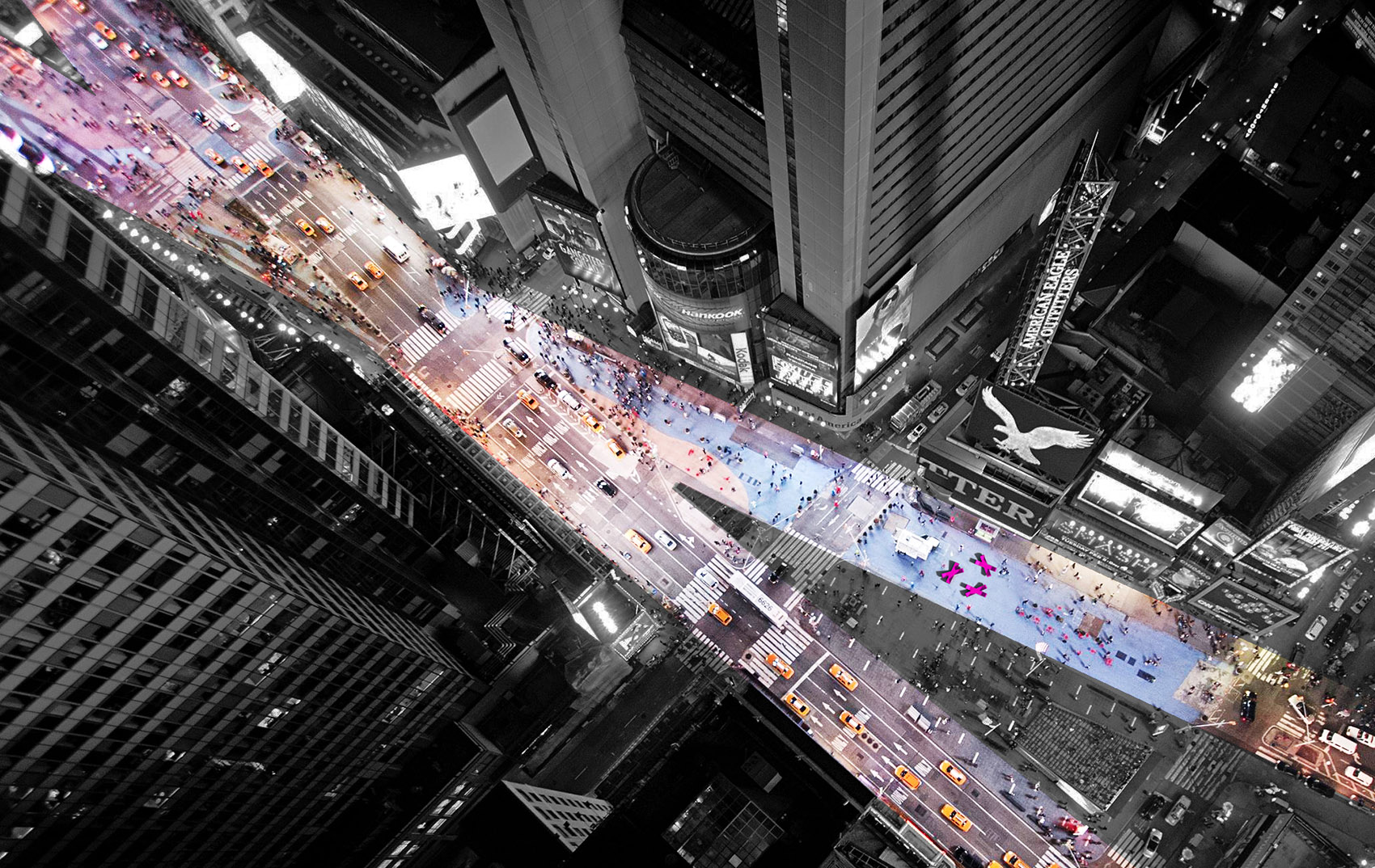 纽约时代广场新风景, X形躺椅 / J. MAYER H. und Partner Architekten-24