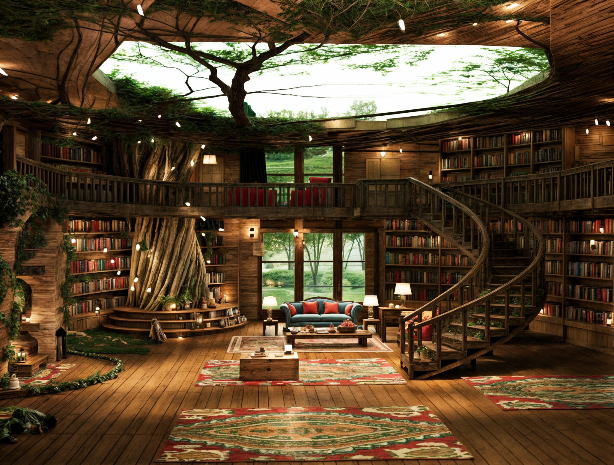 儿童展示舞台树屋丨Sarmad Studio-10