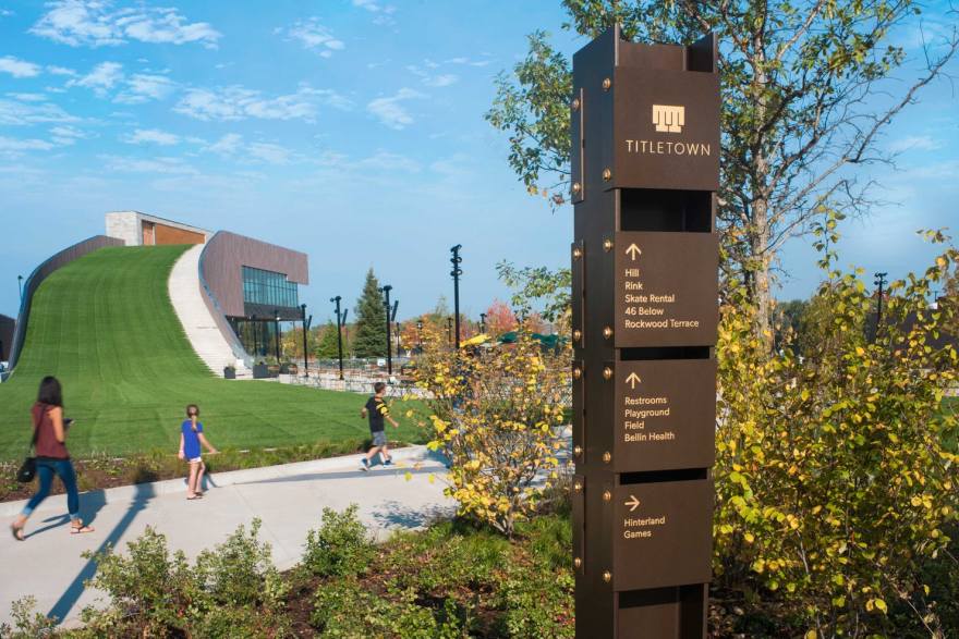 Titletown 市民公园丨美国威斯康星丨Pentagram-7