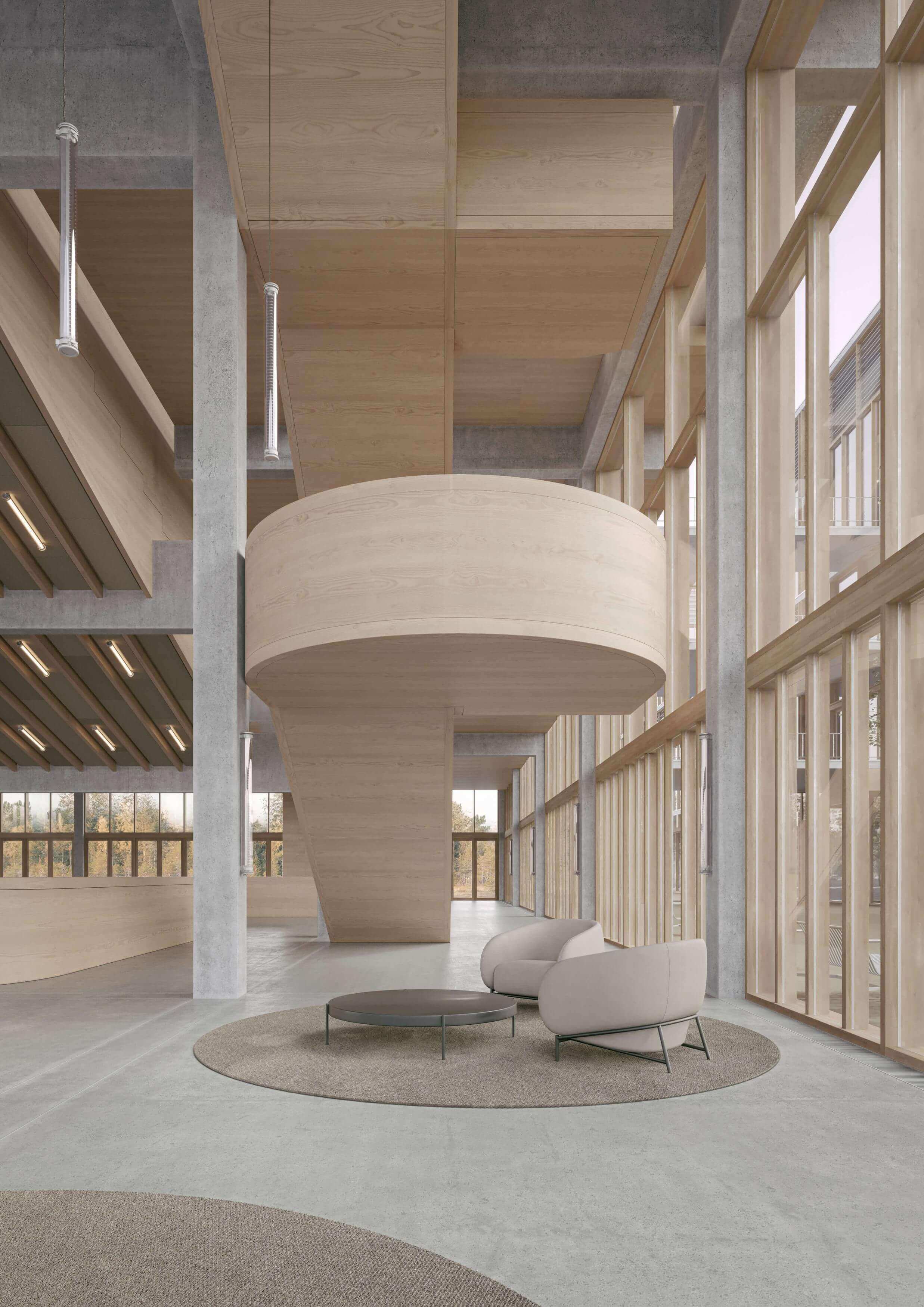 Meyrin ESII 学校及综合体育中心丨瑞士丨Atelier FUSO-38