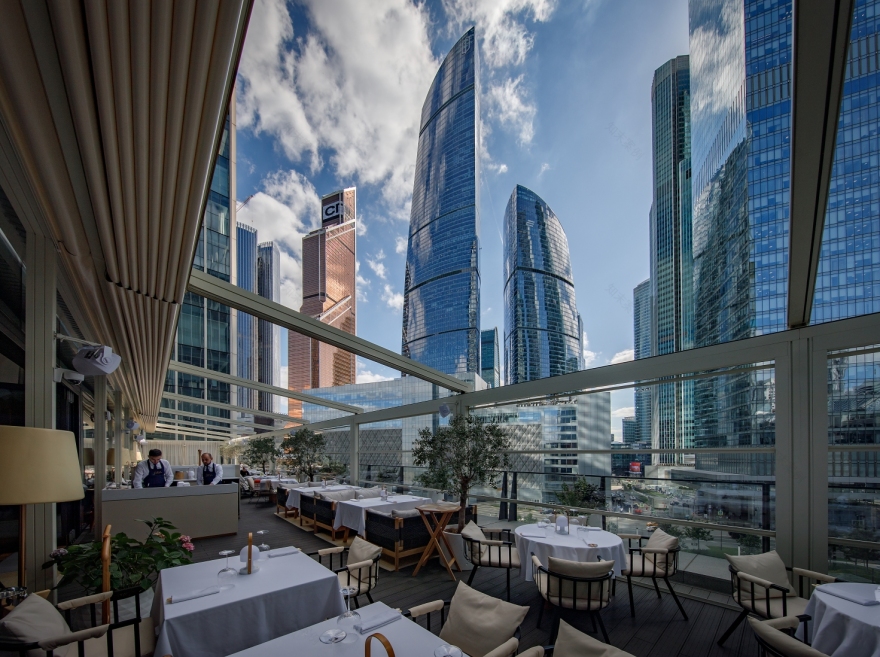 Ivanka 餐厅夏季露台室内设计丨俄罗斯莫斯科丨ARCHPOINT 设计局-5