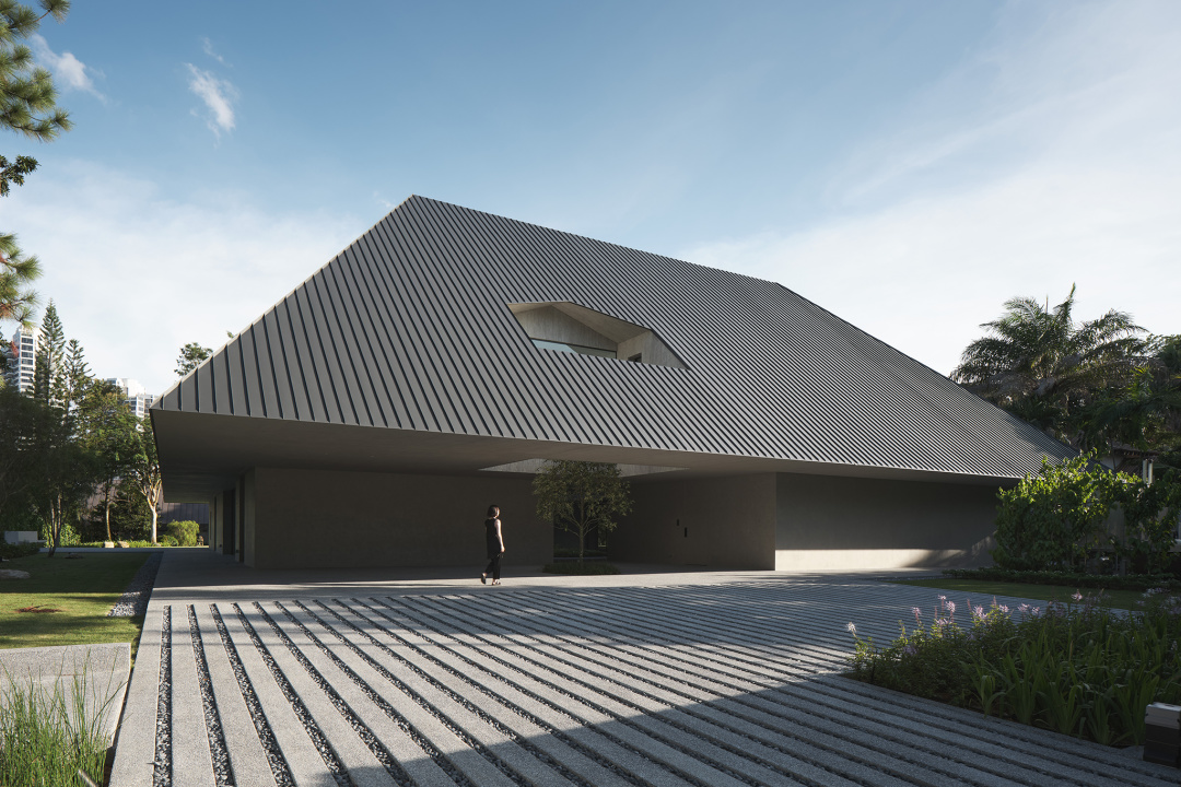 新加坡三代同堂纪念花园私宅丨Neri&Hu-0