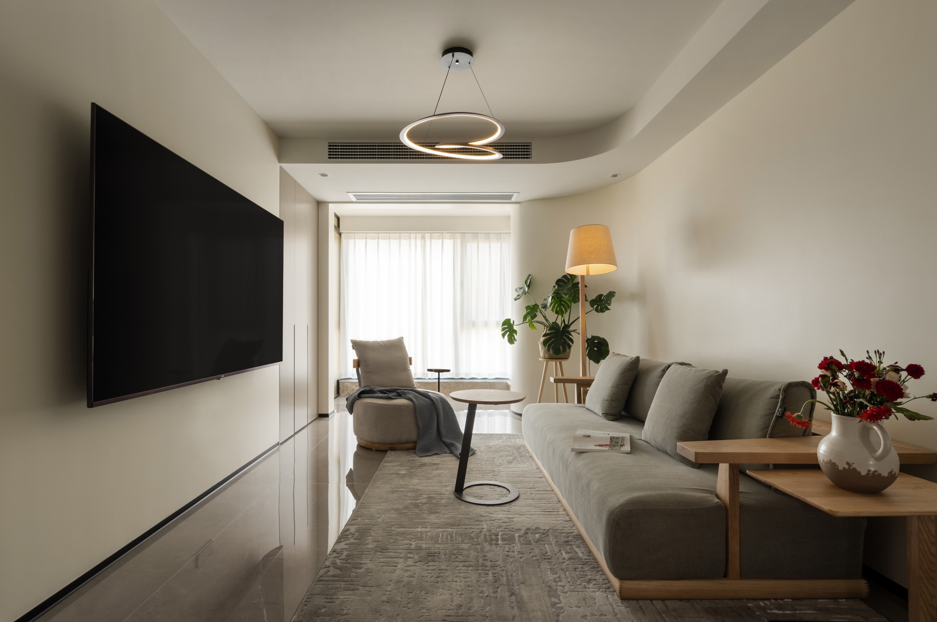 阳光弧度,诗意小宅丨中国镇江丨贾峰云设计研究室-8