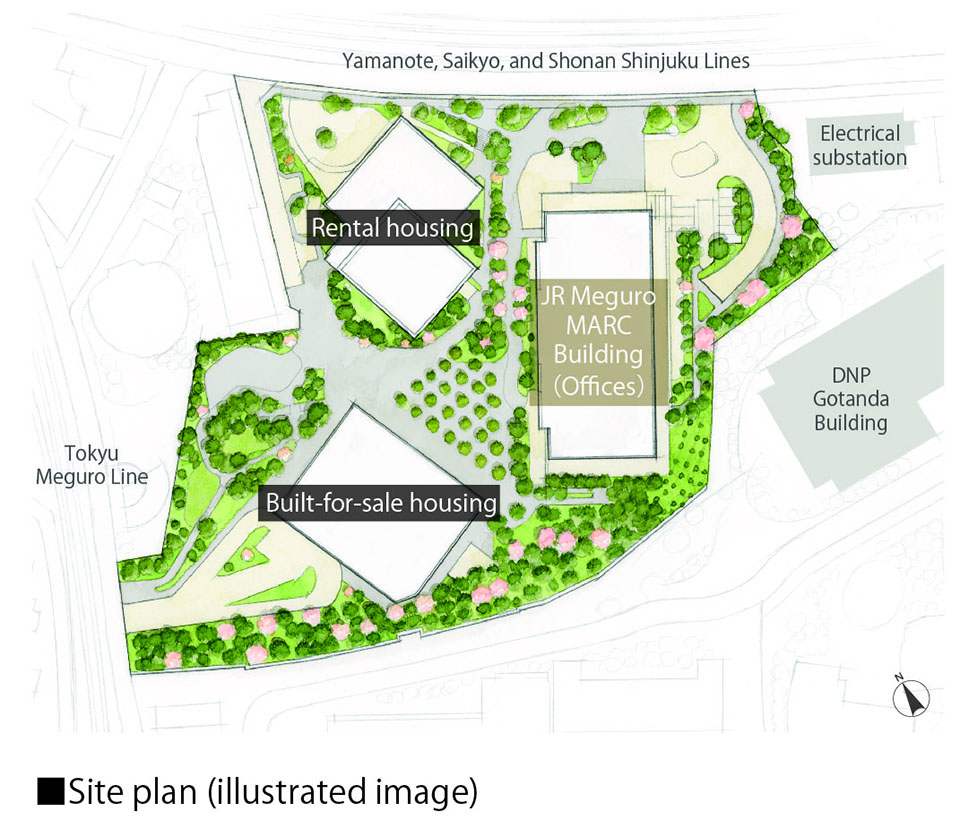 JR目黑MARC大厦丨日本东京丨日建设计-75