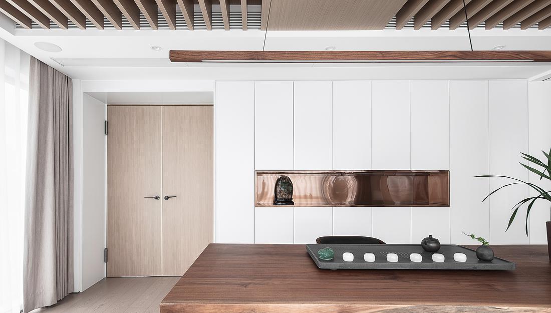 
原木与留白--现代轻奢舒适雅居 -26