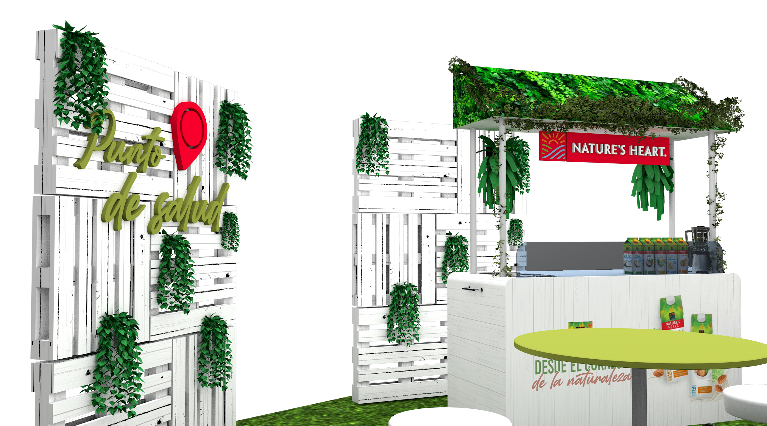 Nature's Heart - Stand para degustación-6