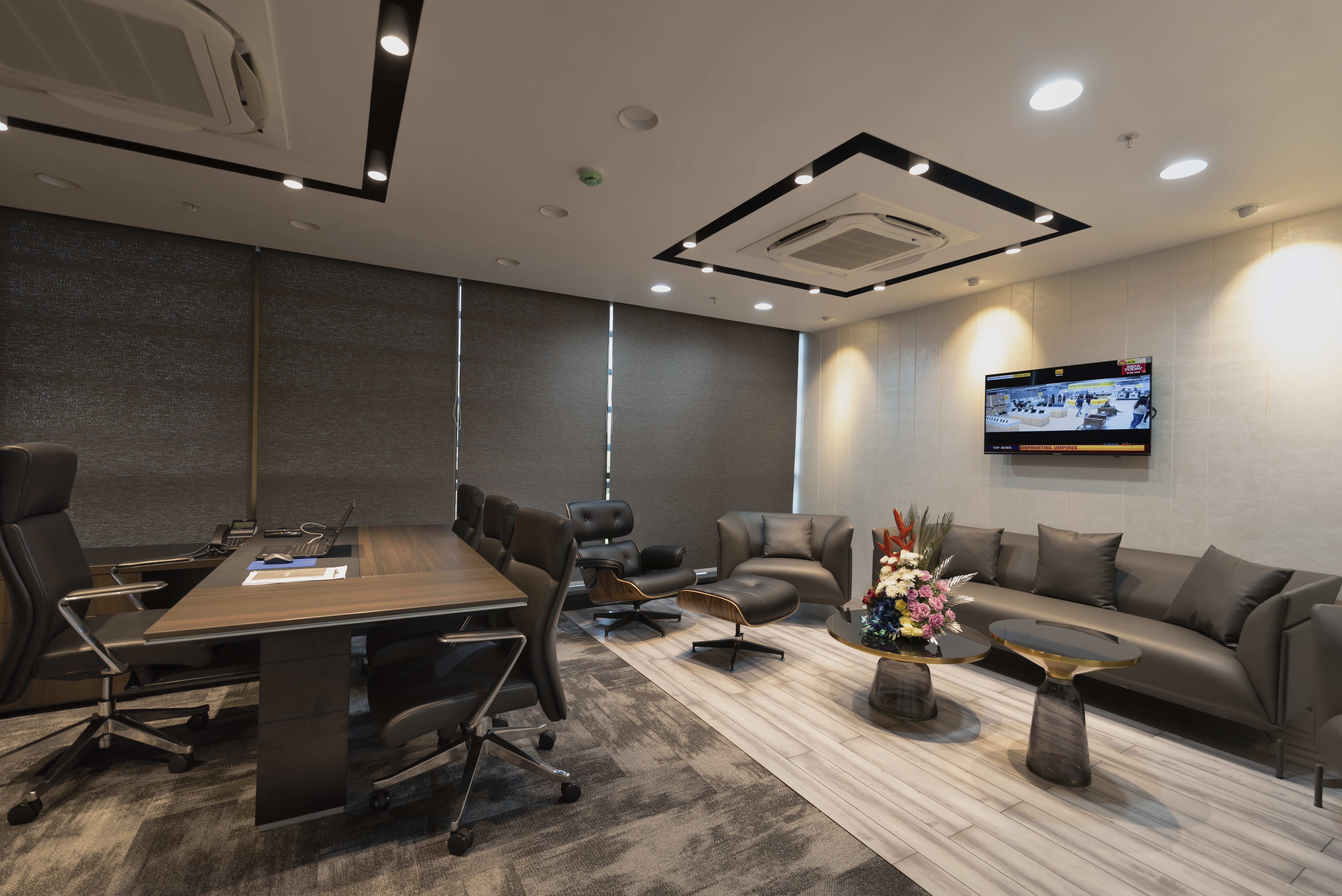 印度 Fedbank 银行总部室内设计-33