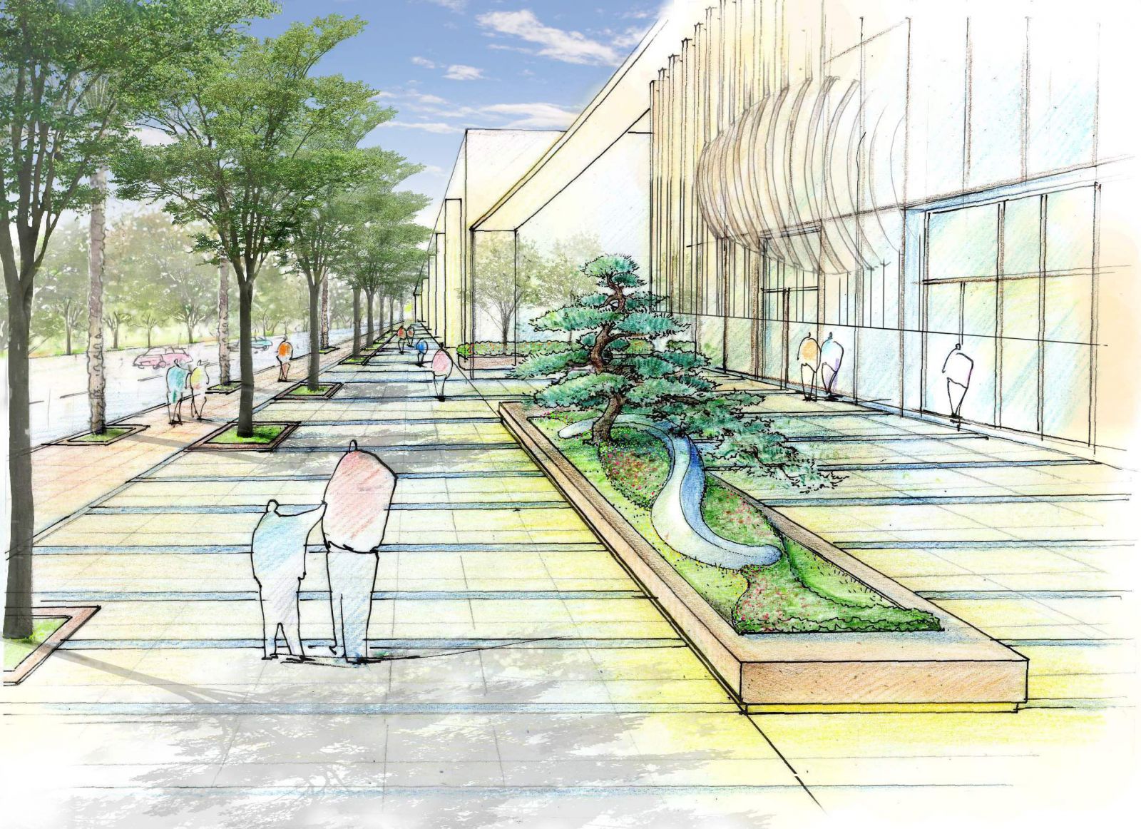 「圓山1號院」中庭住宅景觀設計丨中国台北丨李天鐸建築師事務所-1