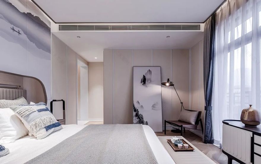 新中式美学,鸥鹏书院样板房-43