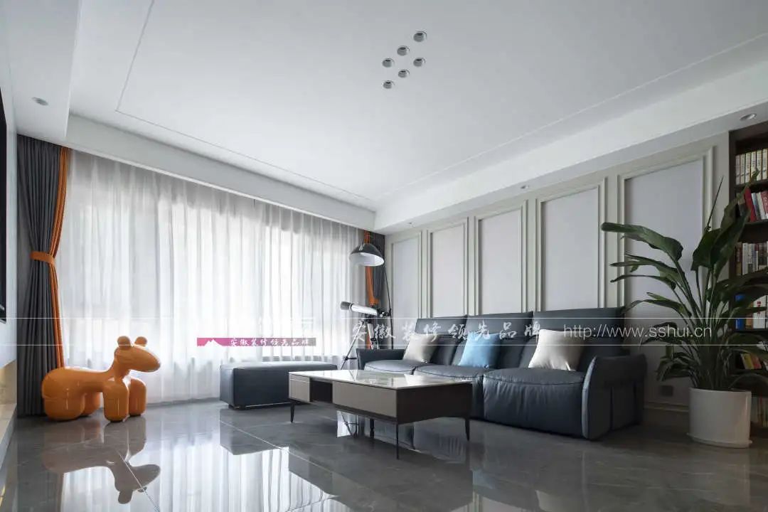 180㎡现代轻奢家丨山水-9